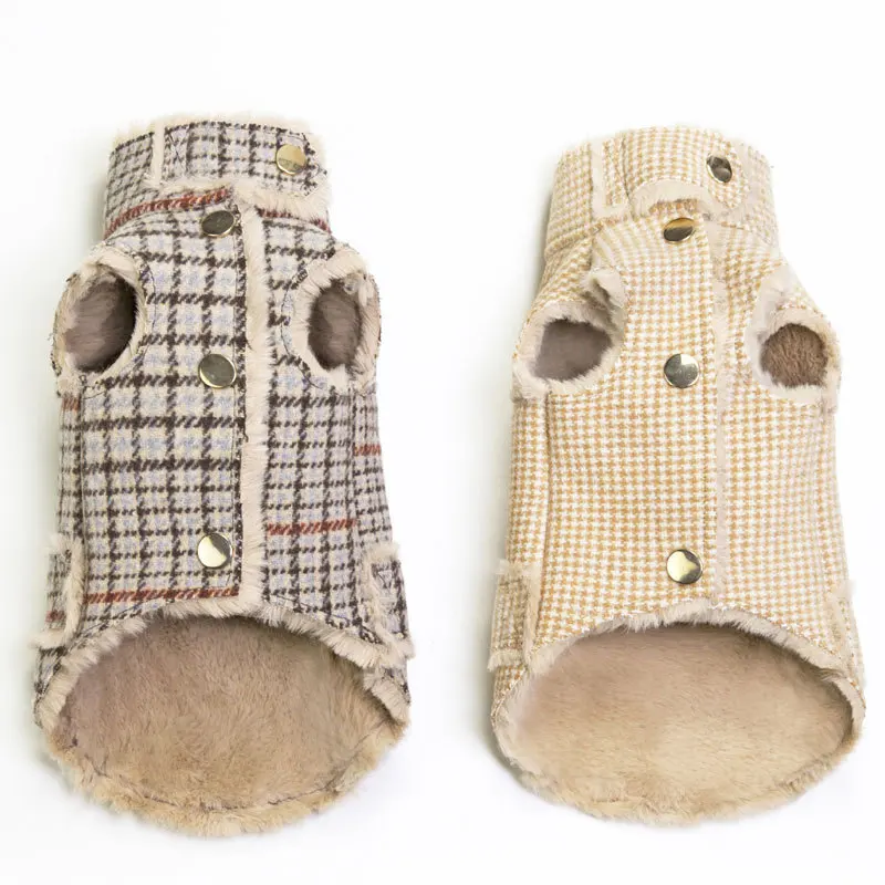 

Autumn and winter new fun dog collar locomotive clothing warm and casual thick cotton-padded jacket pet clothing vest hot sale