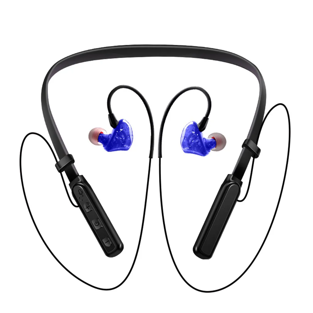 Беспроводная Спортивная гарнитура mosunx Bluetooth с металлическим корпусом для