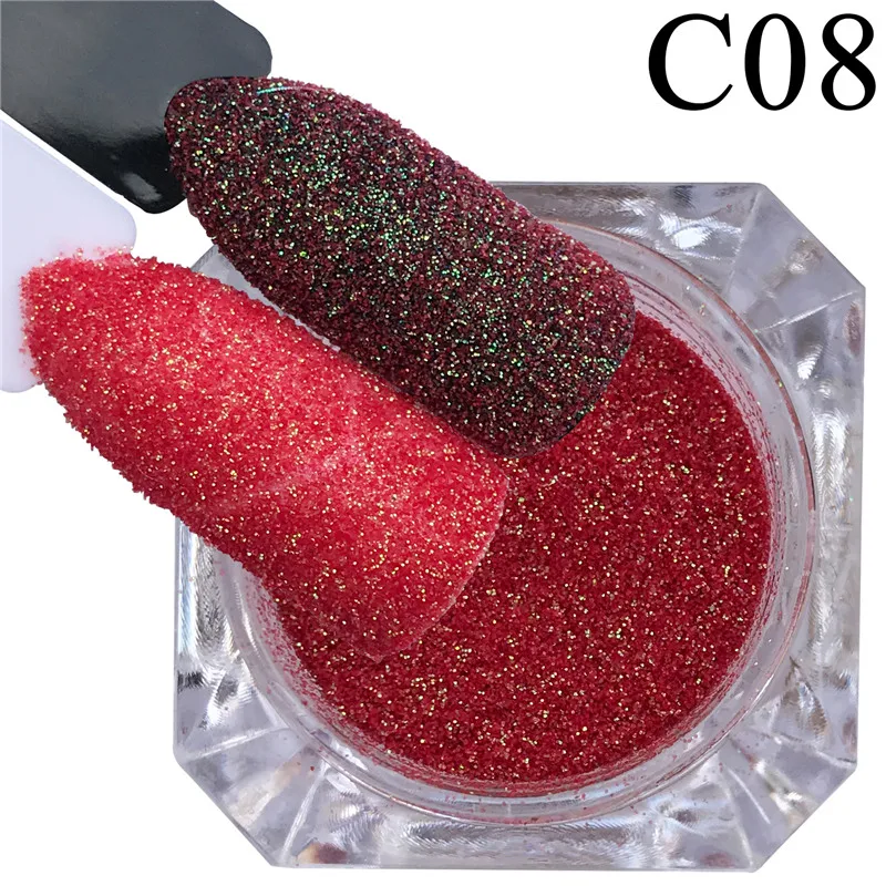 1 шт. кристаллический порошок голографический блестящий для ногтей сахара пыль