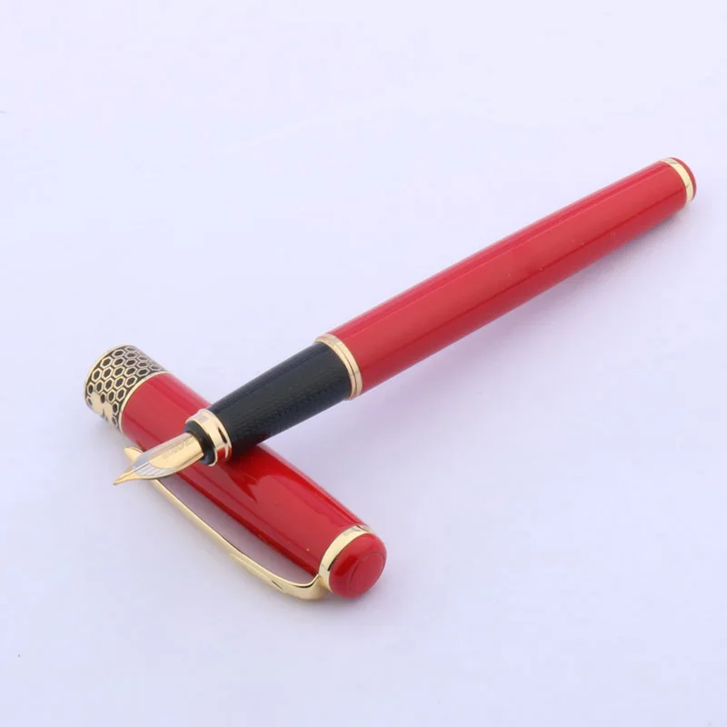 Перьевая ручка с золотистым наконечником среднего размера|baoer 68|pen penlacquer fountain pen |