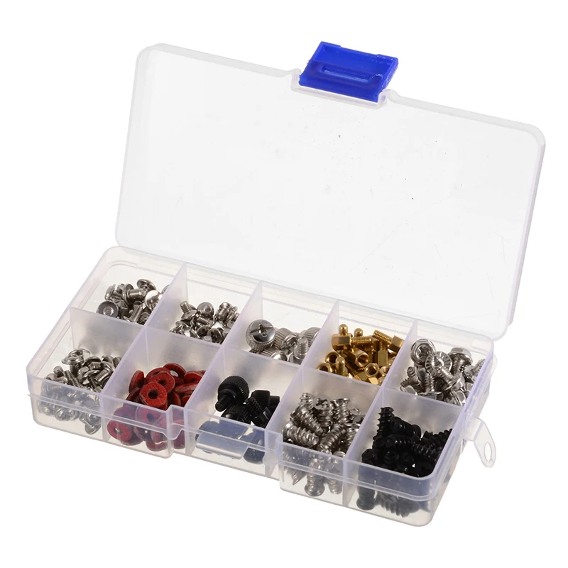 228 шт. компьютерные винтовые противотуманные Насадки Набор в ассортименте