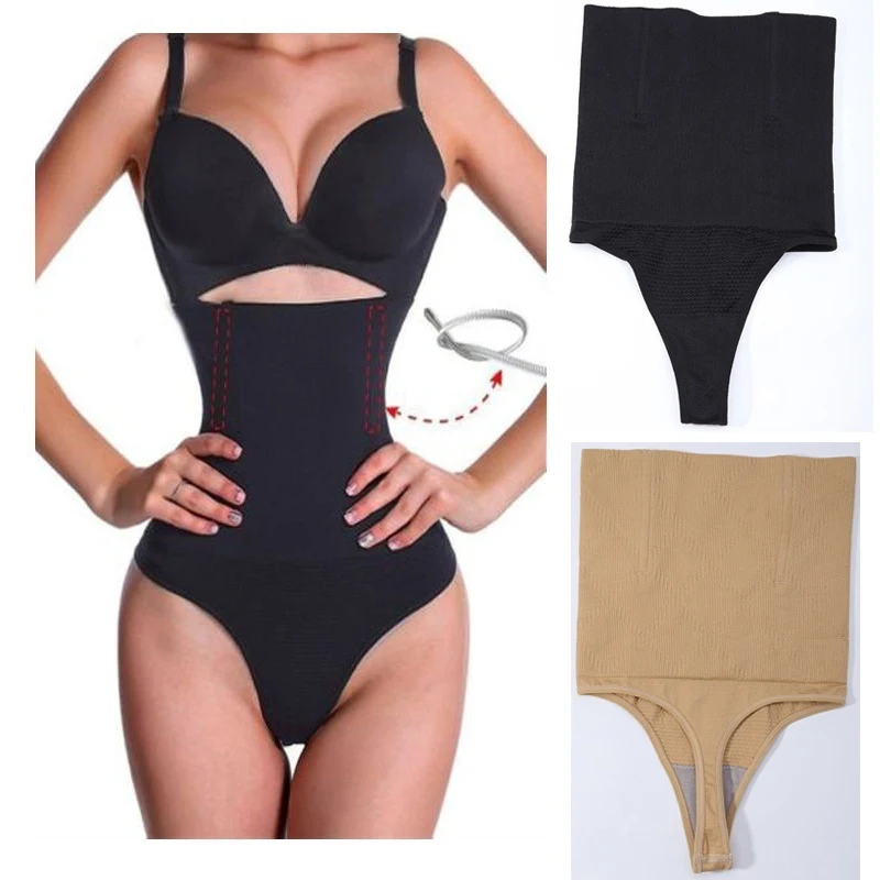 Женские трусы с высокой талией короткие Формирователи для тела пояс живота