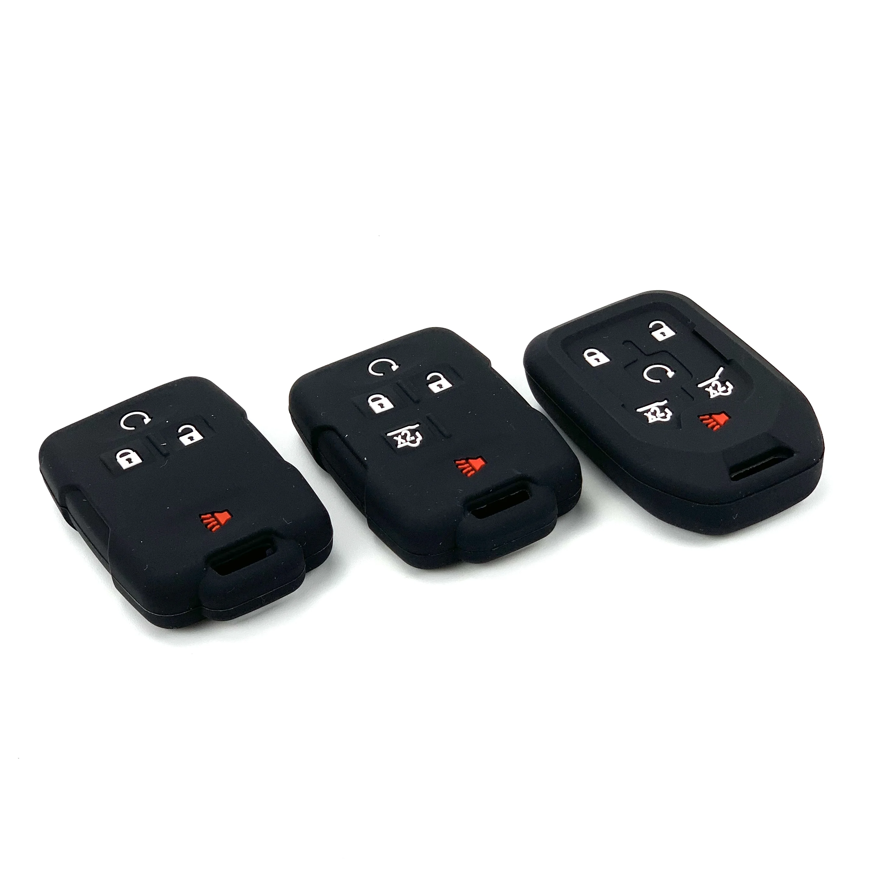 Car Key Case Smart Keyless Remote Fobs Shell Cover Keychain for Chevrolet Suburban Tahoe 2018 GMC Yukon | Автомобили и мотоциклы