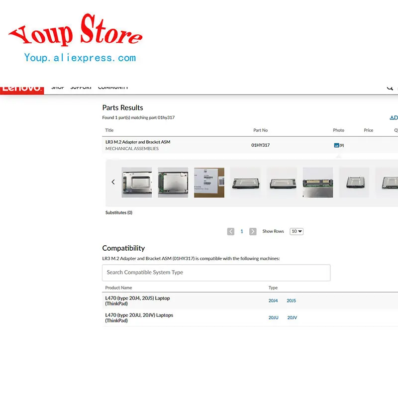 new original for lenovo thinkpad l470 laptop lr3 m 2 adapter and bracket asm 01hy317 dl470 ns b021 sata to ssd board card free global shipping