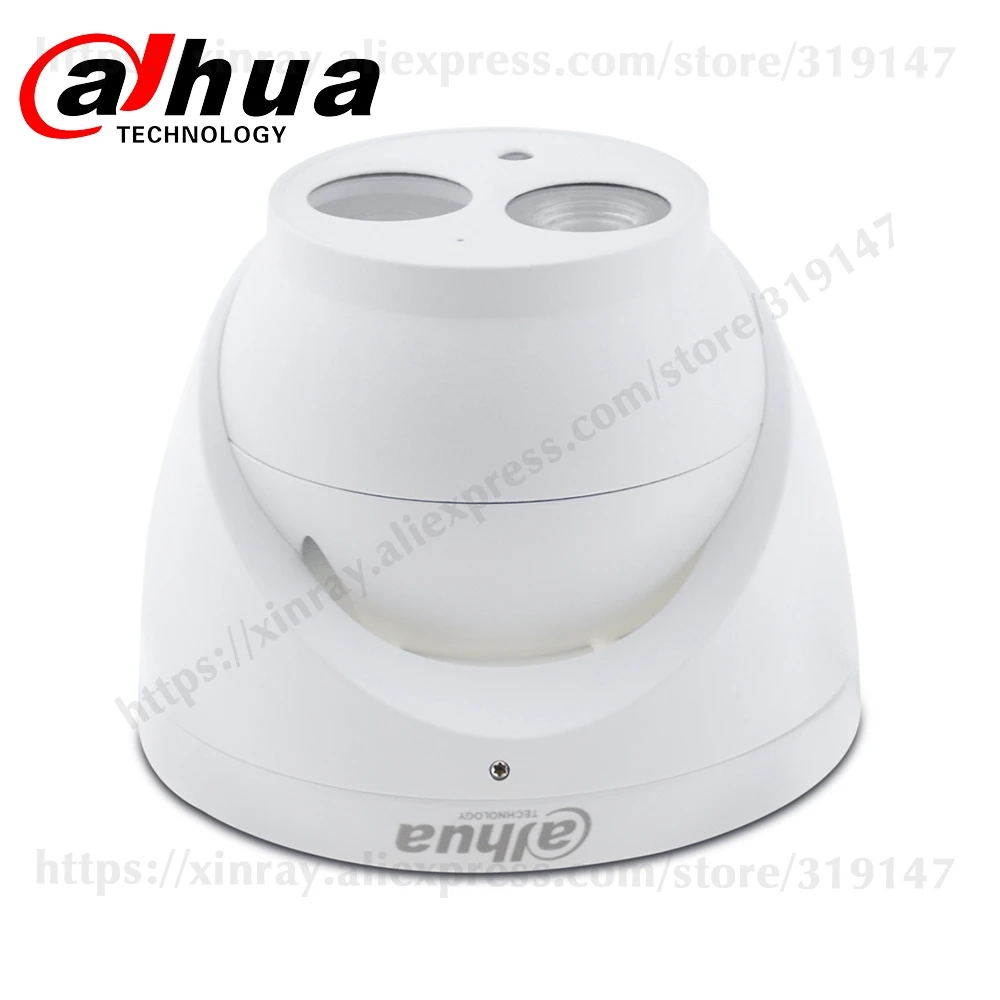 DH 6MP IP камера IPC-HDW4631C-A Обновление от IPC-HDW4431C-A POE Мини купольная камера Встроенный микрофон CCTV металлическая камера 8 шт./лот