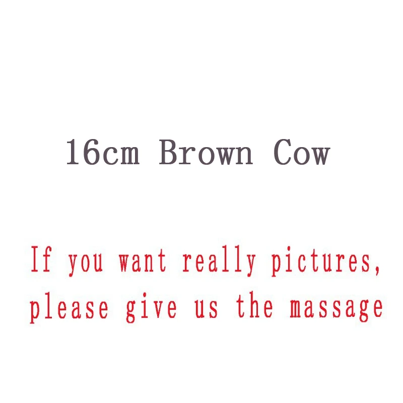 

16cm Brown MC Baby Cow Plush Stuffed Toys Game MC Brown Cow Plush Soft Toy Brinquedos Gifts for Kids Children