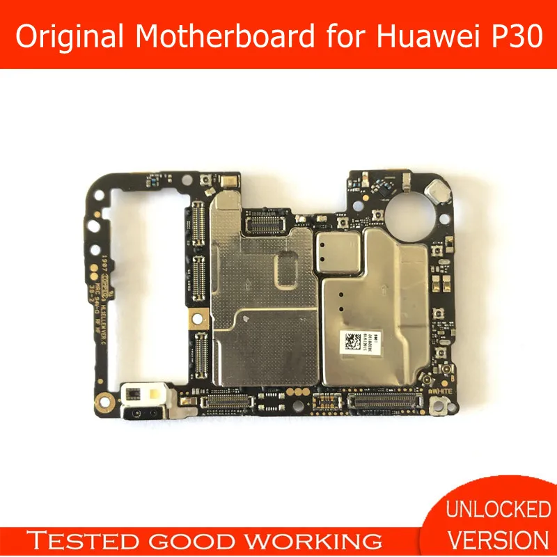 Оригинальная разблокированная материнская плата для Huawei P30 с полными чипами