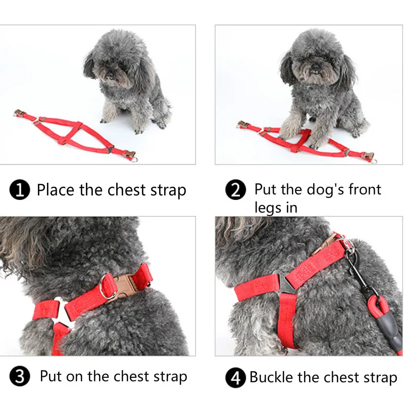 Поводок для питомцев набор поводков собак нейлоновый Светоотражающий