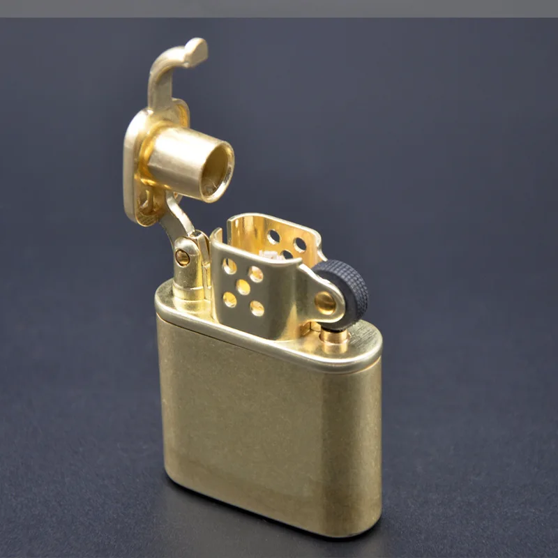 Медная бензиновая Зажигалка Константин Зорро винтажная металлическая