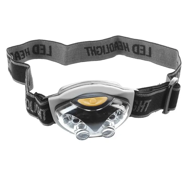

New Portable LED Head Lamp Torch Light Hands Flashlight With Headband Emergency Survival for Camping