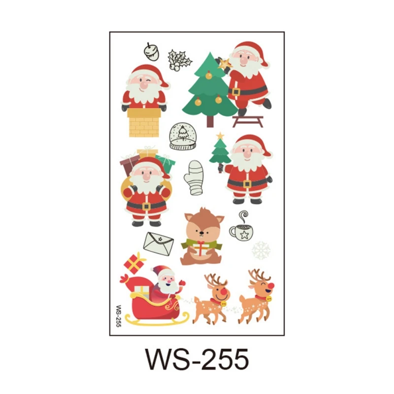 Детские игрушки Светящиеся временные тату-наклейки вечерние украшения