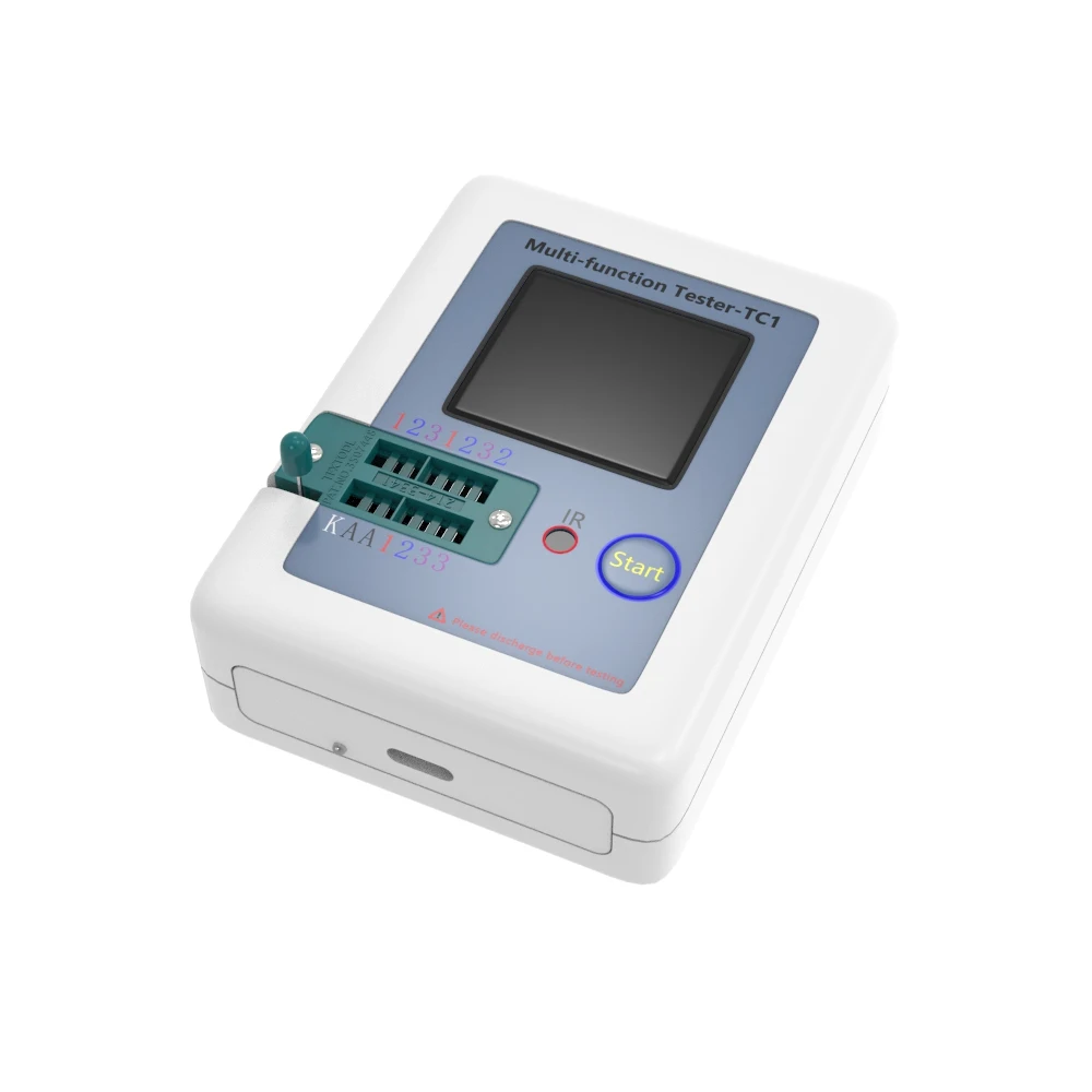 ТРАНЗИСТОР тест er тест TFT TC-1 Диод Триод измеритель емкости LCR ESR метр NPN PNP MOSFET IR Многофункциональный тест er мультиметр