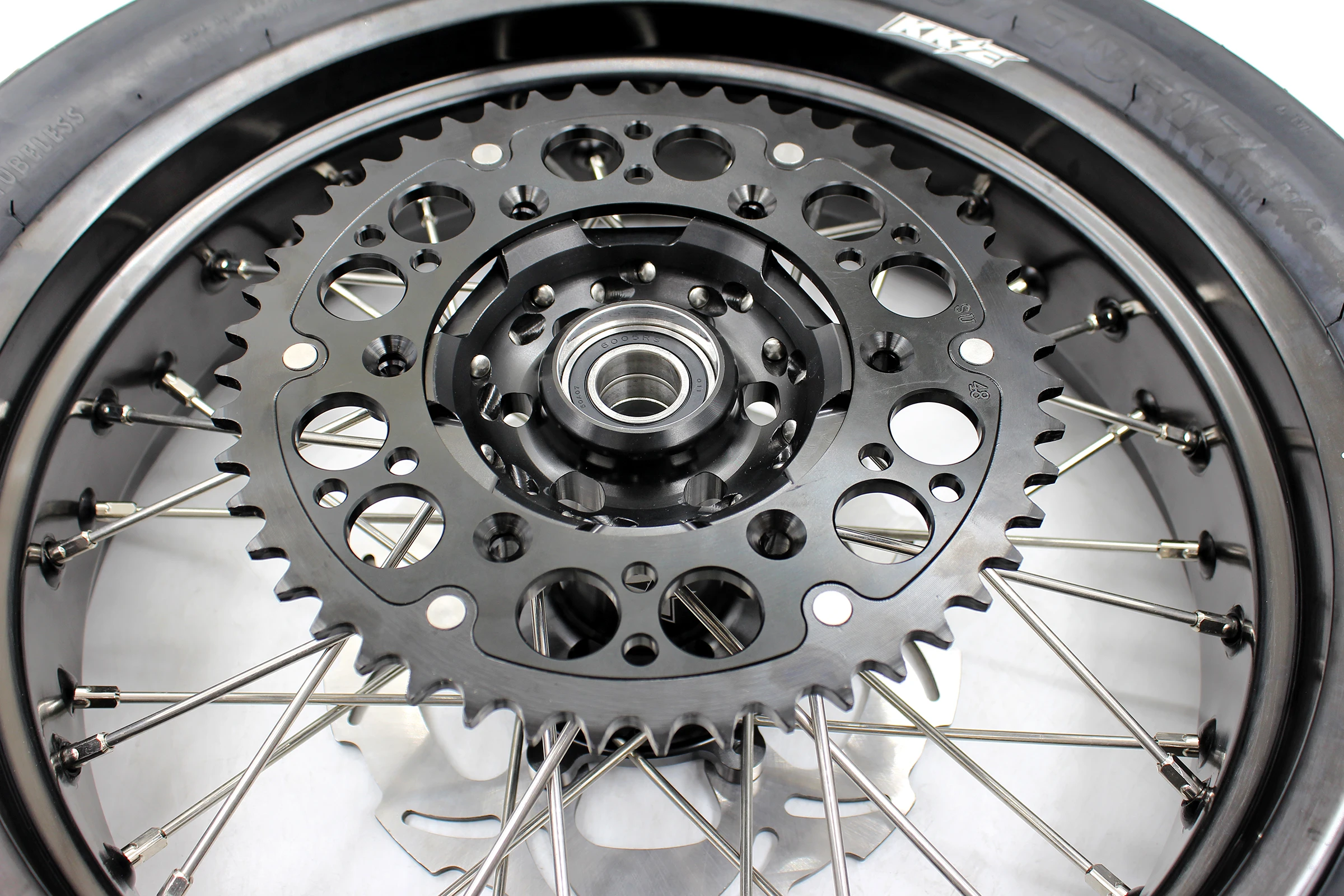 KKE 3 5 & 4 25 комплект шин Supermoto CST для Suzuki DRZ400 00 04 DRZ400E 07 DRZ400S 19 черный ступичный