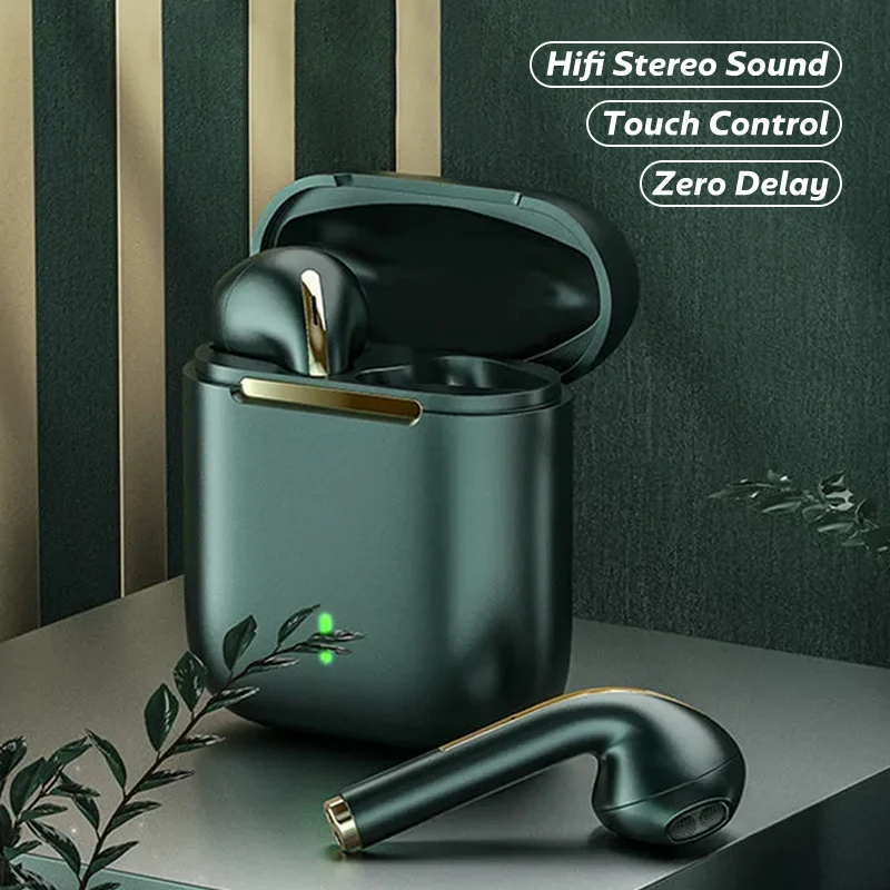 

Bluetooth Earphones With Mic Touch Control IPX7 Waterproof Wireless Headphones HiFi Bass Earbuds Noise Cancelling Sport Headsets