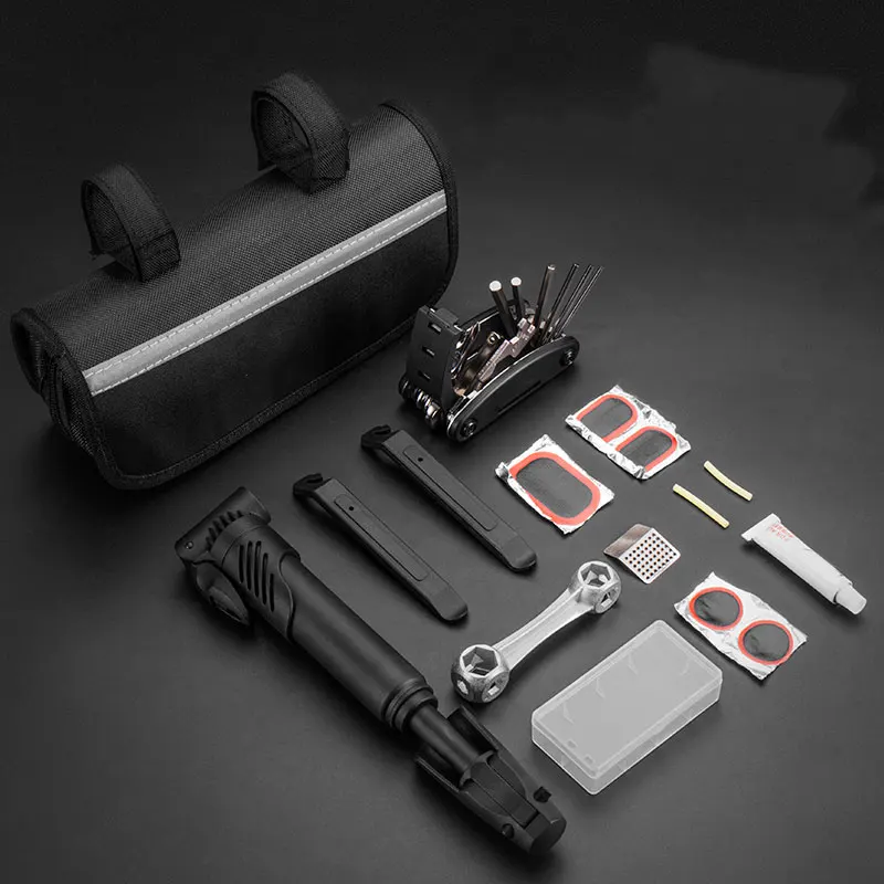 

Wholesale Bicycle Repair Tool Screwdriver Set Inflator Wrench Multifunctional Repair Tool Mountain Bike Accessories X85