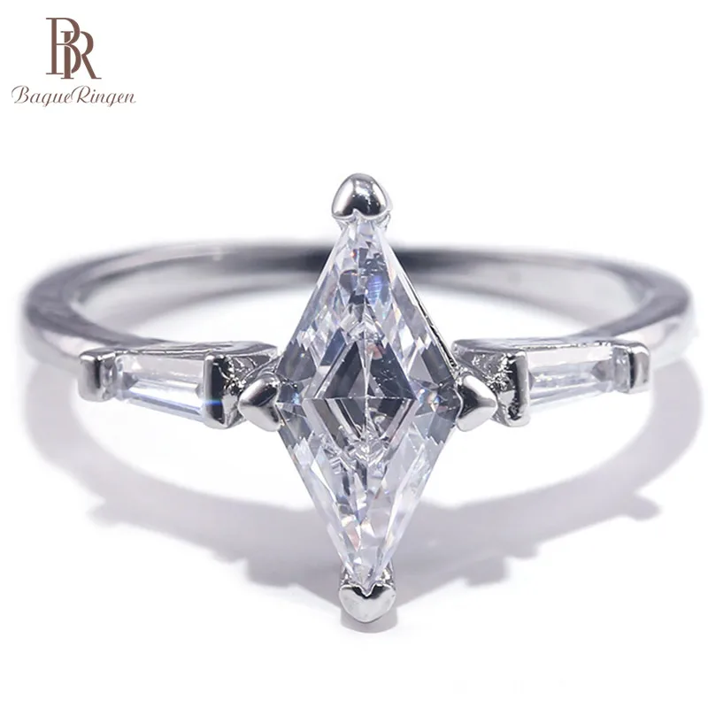 Bague Ringen 100% Серебро 925 кольцо женские ювелирные изделия с большой Творческий