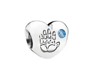 19 New 925 Sterling Silver Fashion capital Pendant Beads Fit Original Diy Bracelet Charms Jewelry making - Цвет: 19