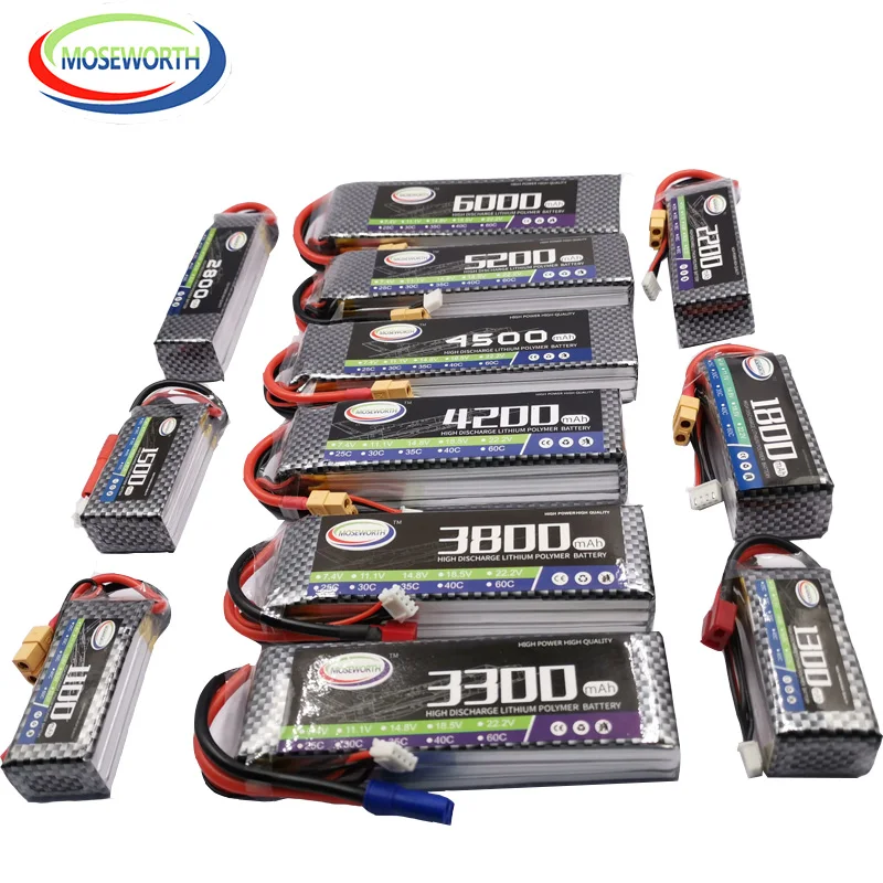Новый дизайн батарея 3S 11 1 V 4200mAh 25C RC LiPo Для радиоуправляемый самолет Квадрокоптер