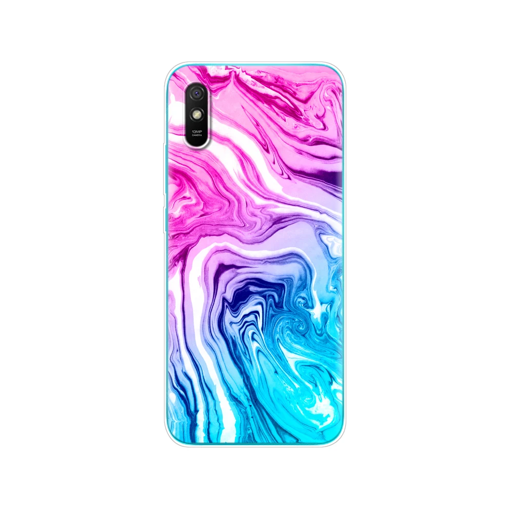 Чехол для xiaomi redmi 9A силиконовый чехол-накладка мягкий чехол 6 53 дюйма чехол-бампер