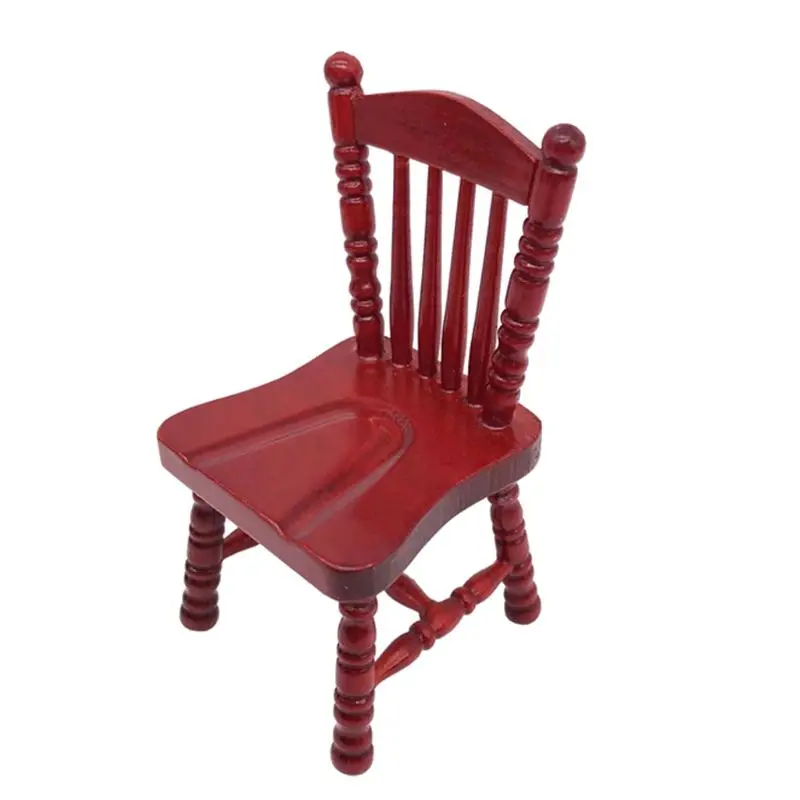 Новинка 1 шт. 1:12 миниатюрный кукольный домик мини высокий стол стул Кукольный дом