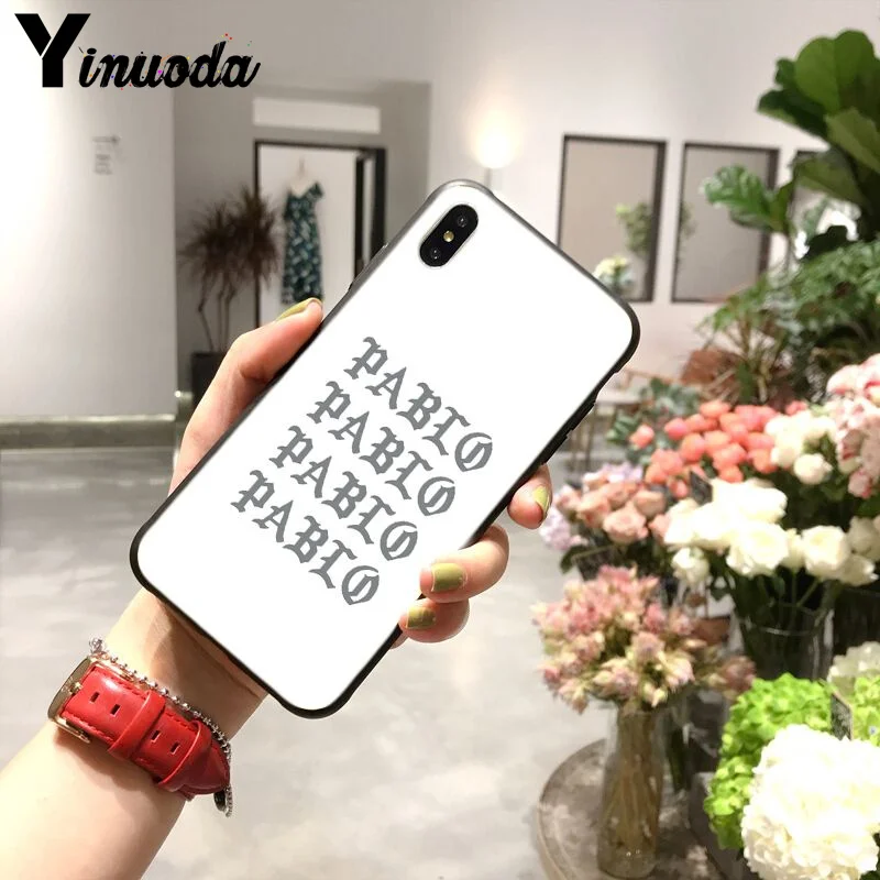 Yinuoda Kanye West I FEEL LIKE PABLO черная ячейка чехол для телефона iPhone 8 7 6 6S Plus X XS MAX 5 5S SE XR 11pro