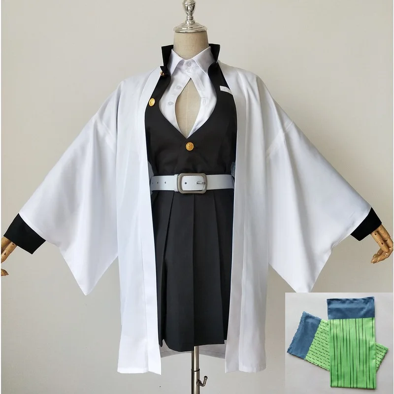 Костюм для косплея из аниме рассекающий демонов кимоно пальто женское платье