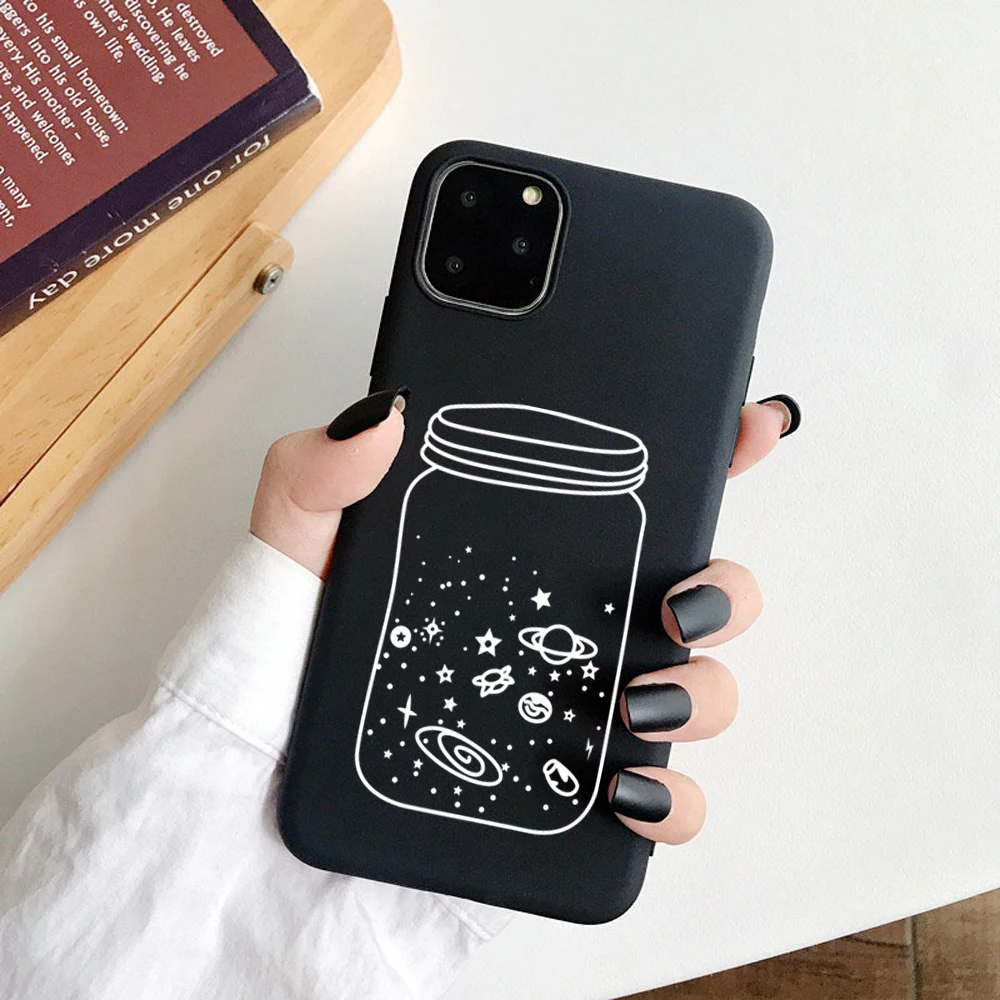 Мягкий ТПУ матовый чехол для iPhone 8 7 Plus XS чехол для MAX XR Fundas Coque чехол для iPhone 6 6s X 5S SE чехол 11Pro - Цвет: 11