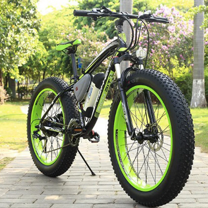 Kaufen Elektrische Bike 26 Zoll 21 Geschwindigkeit Ebike 4,0 Fett Reifen Elektrische Fahrrad Strand Berg Schnee E-bike