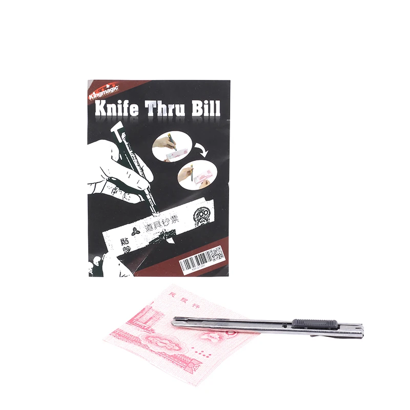 Волшебный Нож для фокусов Masuda с лезвием Биллом иллюзия трюки надувные аксессуары