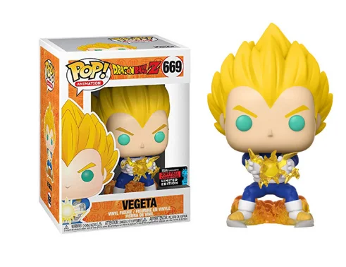 669 FUNKO POP! Dragon Ball Golden Frieza Горячая тема эксклюзивная фигурка игрушки Коллекция Модель игрушки подарок - Цвет: 669