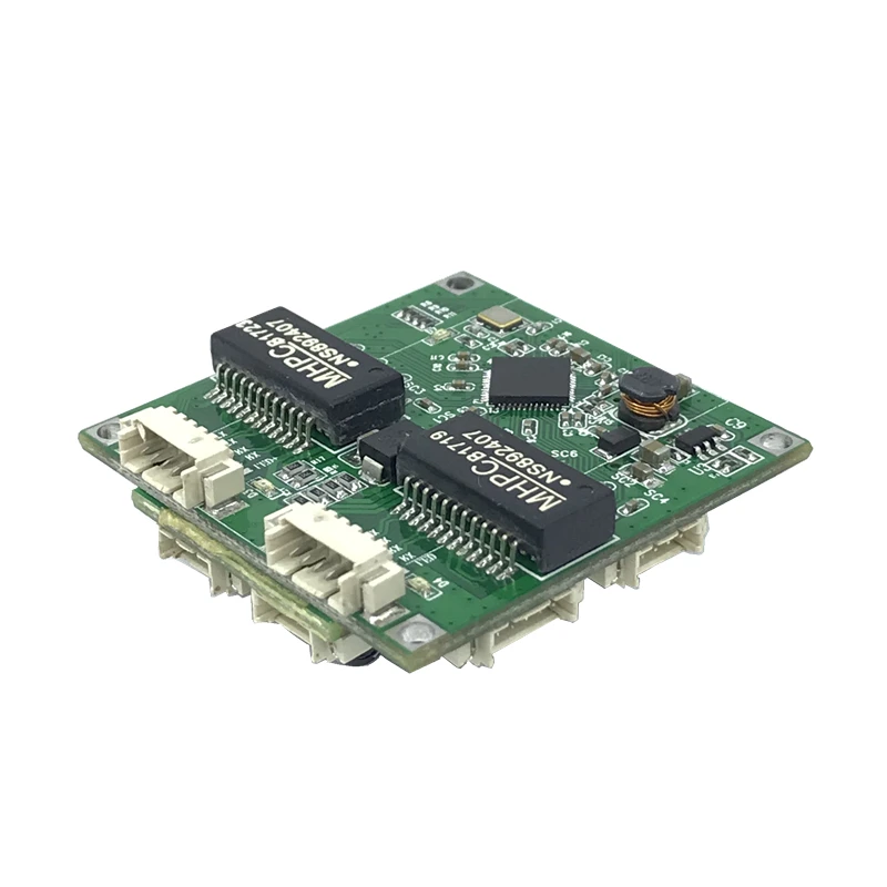 Модуль питания POE Switch board Buck 802.3af/AT портов 30 Вт 48 В для IP-камер NVR телефон 4-портовый POE-коммутатор разделения PD Buck 12 В.