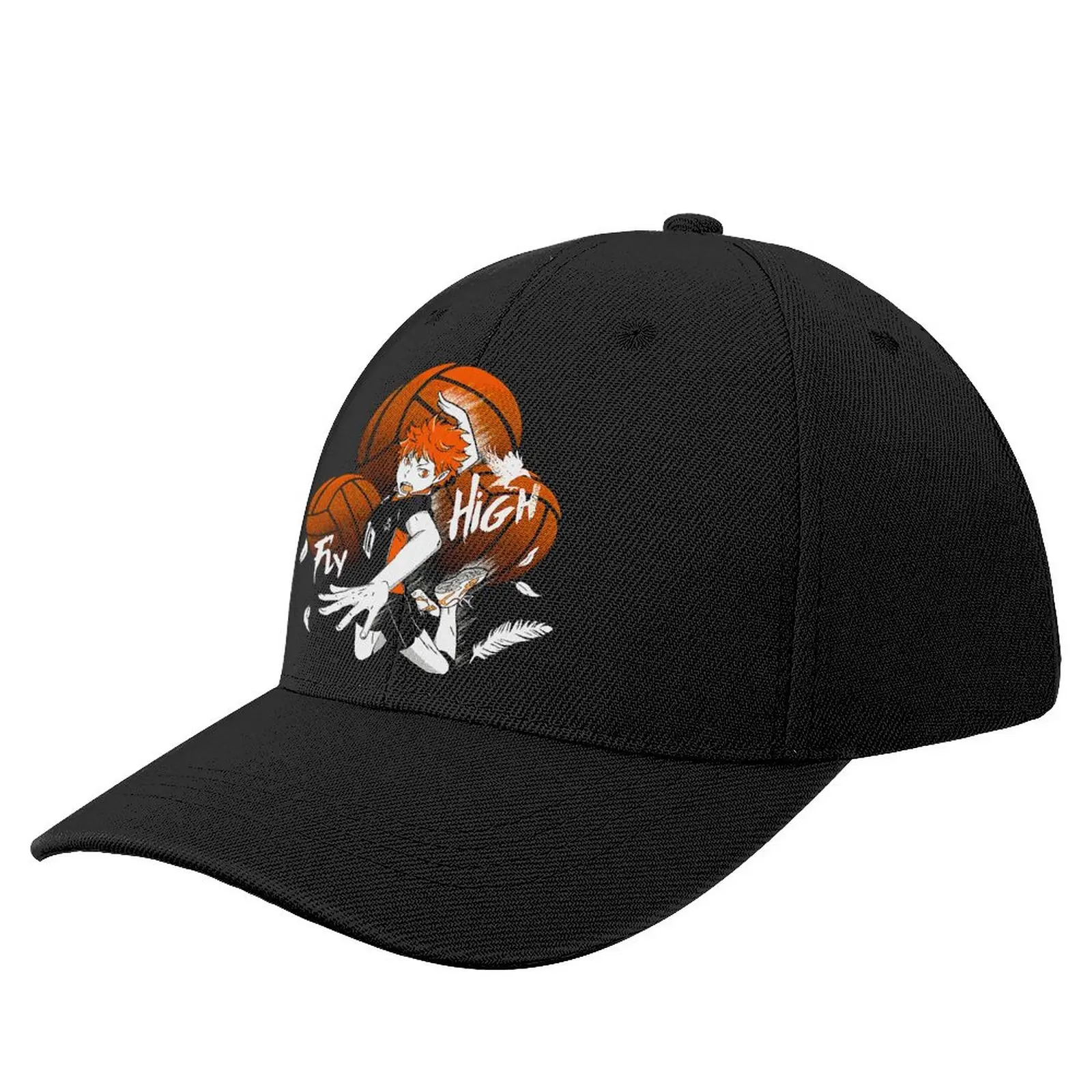 

Haikyuu Baseball Cap Dropshipping Polyester Trendy Baseball Hat Girls Sport Custom Cap