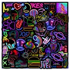 103050 шт. крутые неоновые светлые граффити наклейки s эстетика велосипед Телефон скейтборд Сделай Сам гитара мотоцикл аниме наклейка детская игрушка