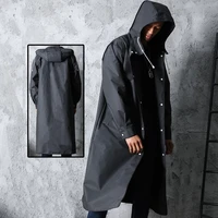 high quality new eva unisex raincoat thickened waterproof rain coat women men black camping waterproof rainwear suit rain coat