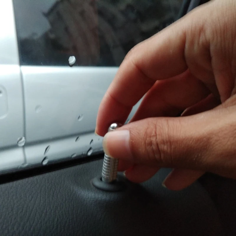 Подходит для Buick ENCORE Внутренний дверной замок ручка вытяжной штифт алюминиевый