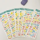 1 шт. Kawaii звезды наклейки с Луной украшения бумажные поделки для скрапбукинга в альбом уплотнения наклейки Творческий Канцелярские Товары для школы поставки