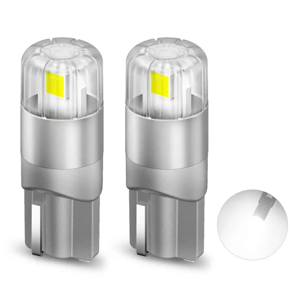 

2 шт. T10 LED Canbus W5W Светодиодные лампы без ошибок 3030SMD Лампа для чтения в салоне автомобиля Авто светодиодная лампа для боковой двери багажника Белый Красный Янтарь
