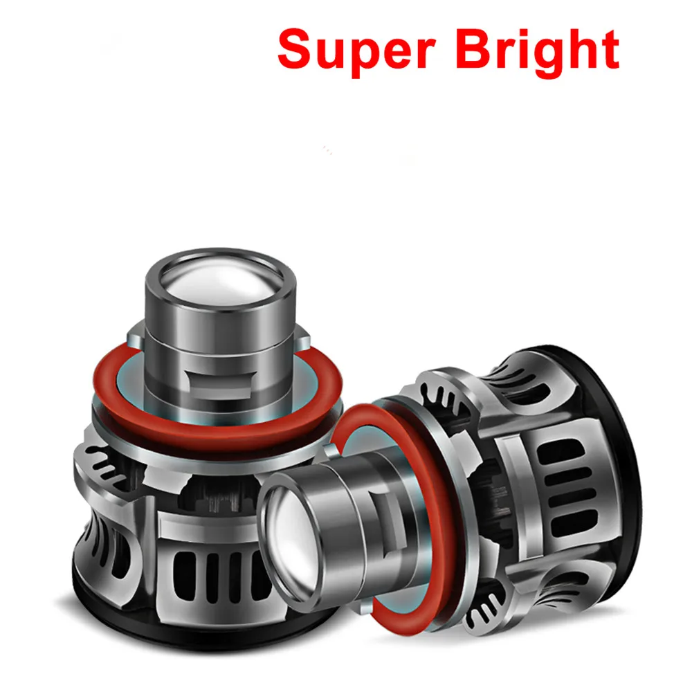 

2 PCS H8 H119005 9006 HB3 HB4 New laser LED car headlights headlights modified ultra high power fog lights in front of the car