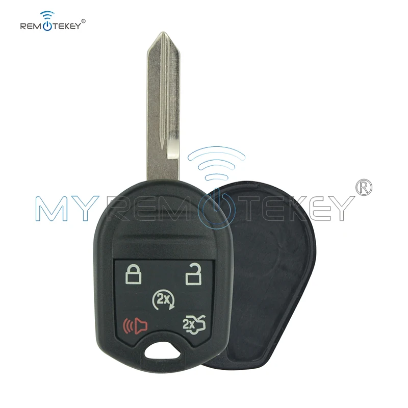 Чехол для дистанционного ключа Remtekey OUCD6000022 оболочка с 5 кнопками Ford Explorer Flex Taurus 2012 2013|Ключ от авто| |