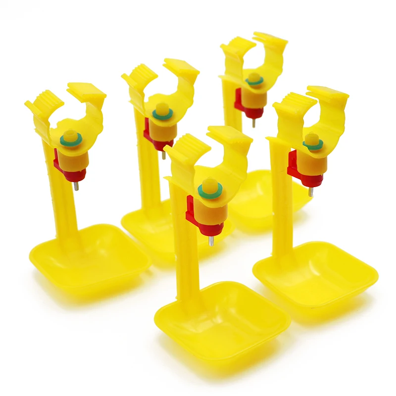 Автоматические чаши поилки для цыплят 20 шт.капельная поилка перепелок и