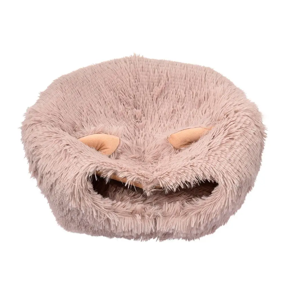 

Cat Cave Bed Small Dog Bed With Cover Cat Dog House Winter Cat Hut Warm Kitten Bed Pet Tent For Indoor Pets Home Puppy