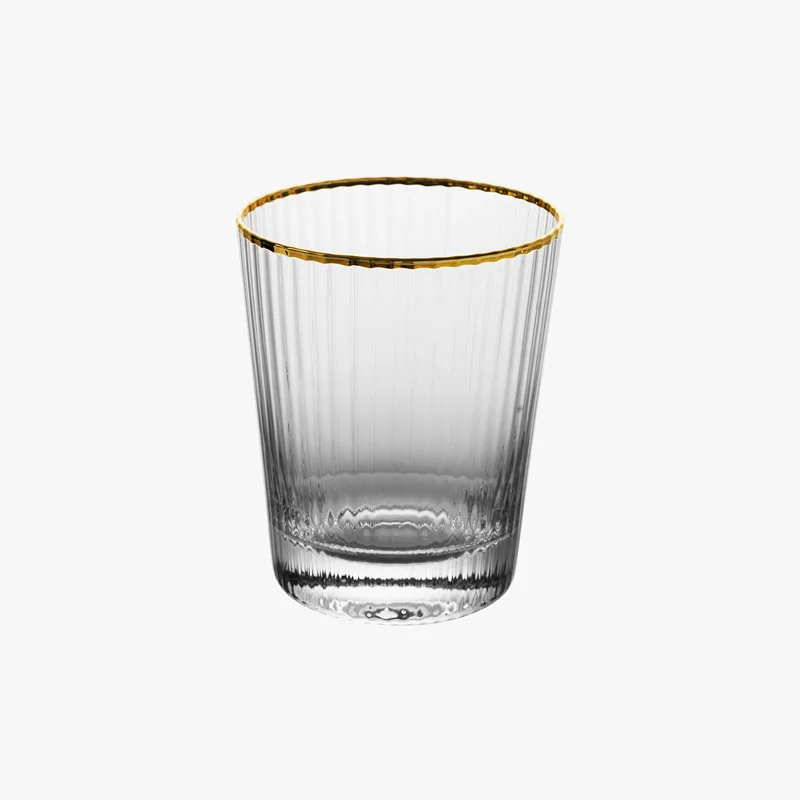 Уникальная стеклянная чашка креативная посуда для сока и воды прозрачное стекло