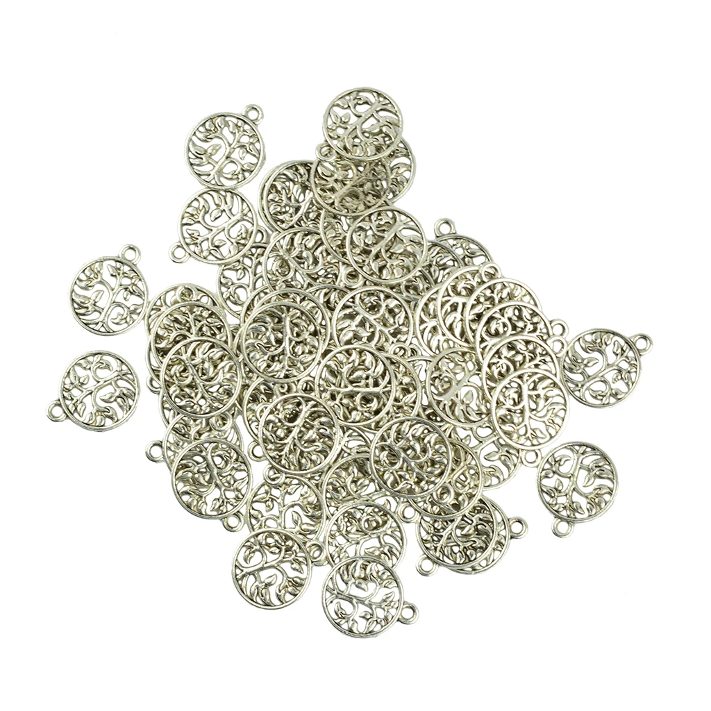 Подвески из сплава Древо жизни 50 шт. для изготовления ювелирных изделий