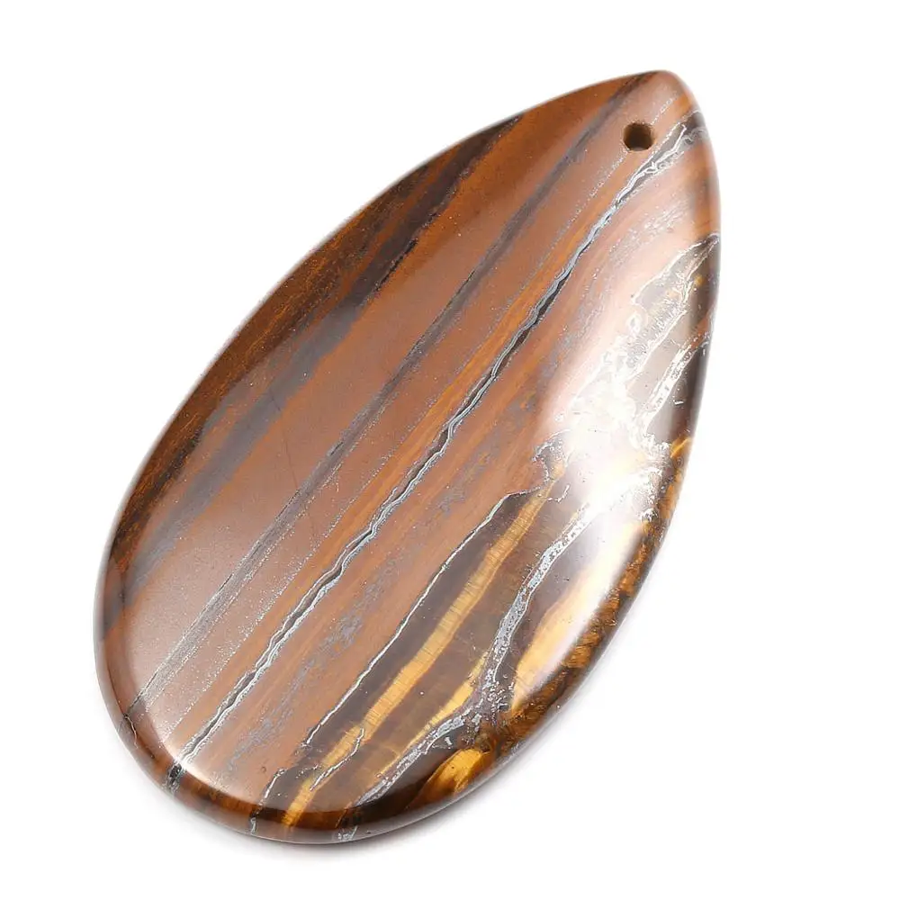 

Natural Stone Pendant Round Shape Tiger Eye Pendants for Women Jewelry Accessories Making Necklace Reiki Healing Gift
