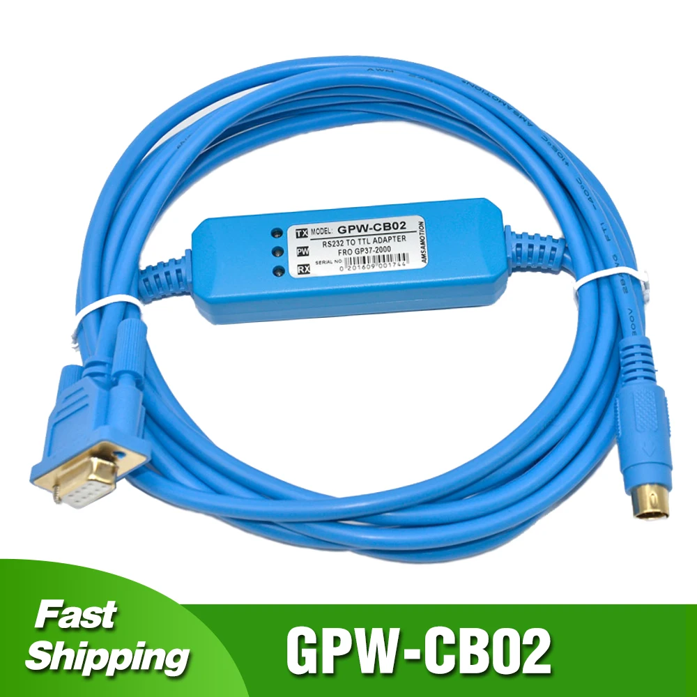 GPW-CB02 для Proface GP37/2500/2301 серия сенсорный Панель Кабель программирования Pro-лицевая