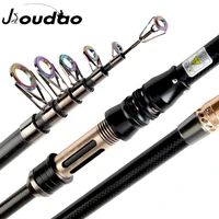 jioudao 1 8m 3 0m carp fishing rod carbon fiber telescopic fishing rod hard fishing pole spinning fishing rod