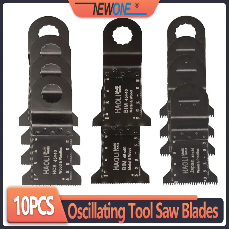 10 Pcs Oscillating Multi Tool Saw Blades Accessories for Rig