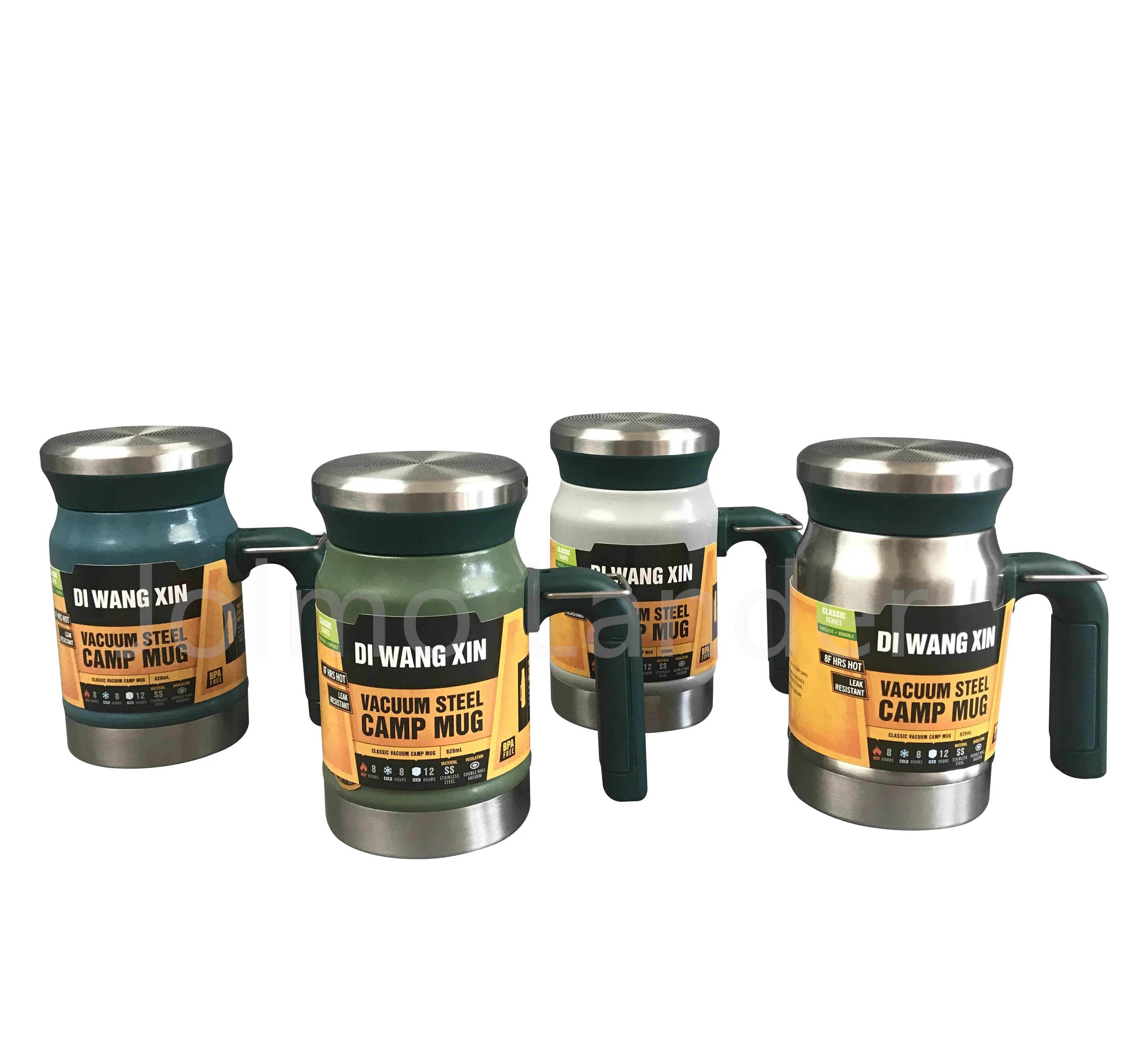 304 Stainless Steel Vacuum Mug Double Wall insulated food Flasks Thermo Food Container Lunchbox Jar 620ml | Спорт и развлечения