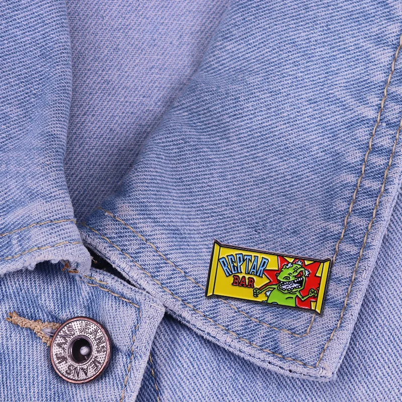 Reptar бар значок 90s детская мечта.|Броши| |