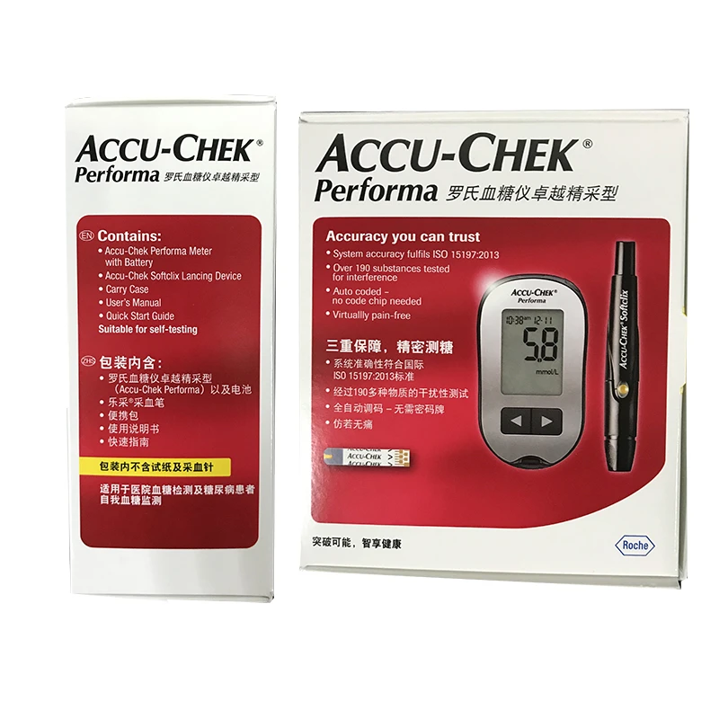 Анализатор уровня сахара в крови Roche отличный прибор для измерения при диабете